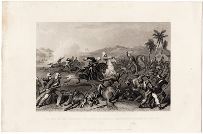 Attack on the Sealkote Mutineers by General Nicholson's Irregular Cavalry